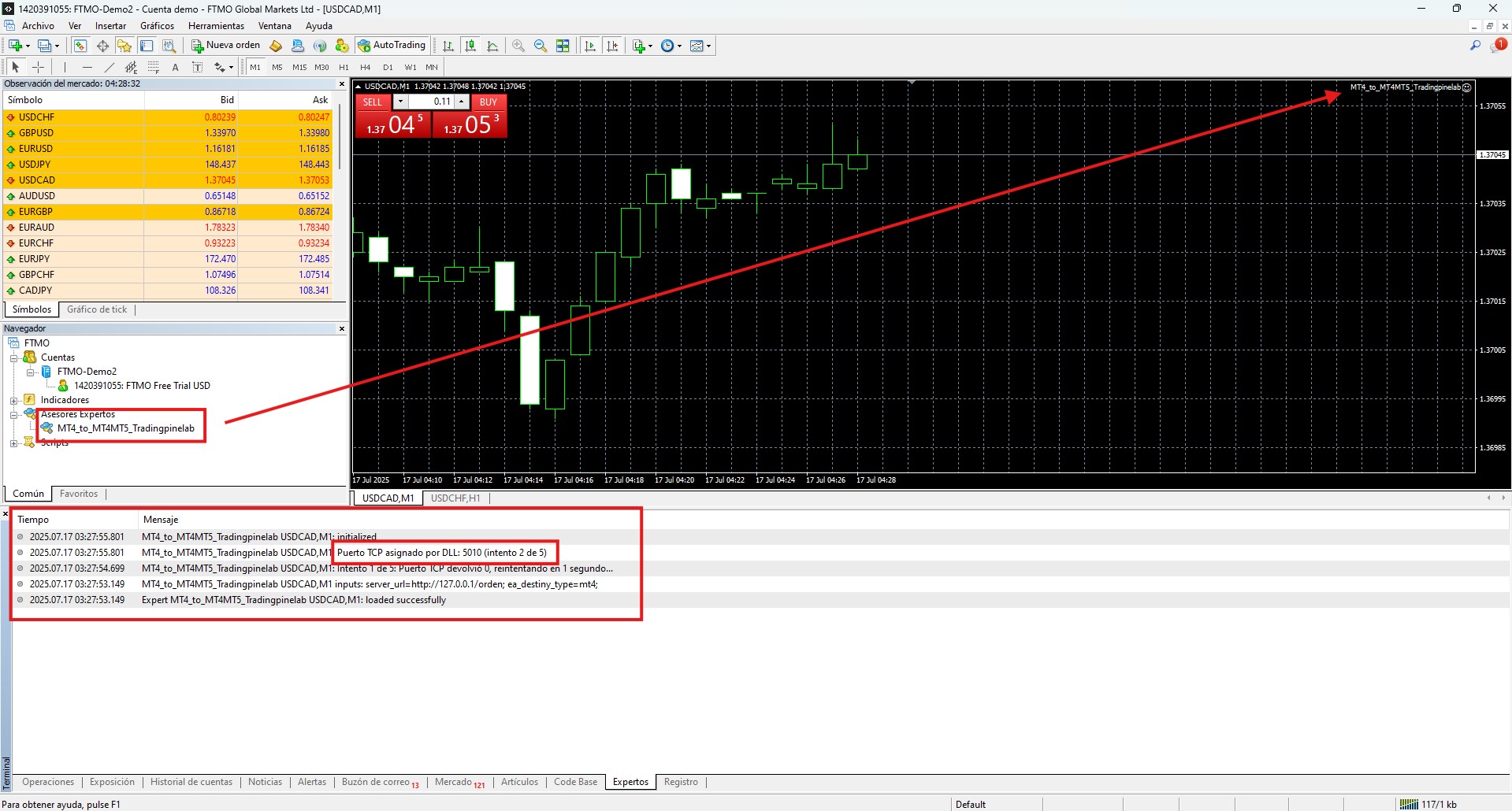 Ustawienia alertów TradingView